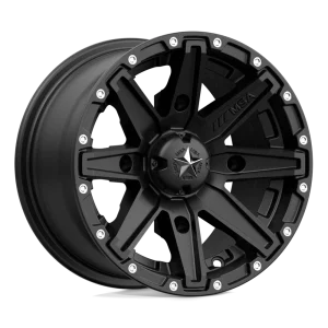MSA Offroad Wheels – M33 CLUTCH – Black – 12″x7″ 10mm – All weather Wheels – M33-02710